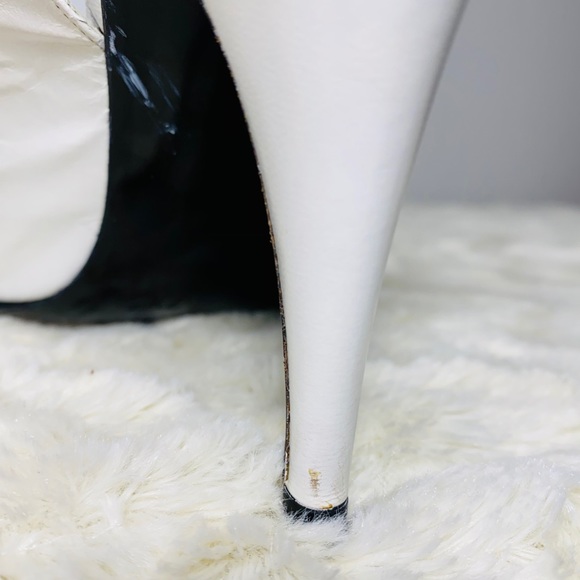 Aurelio Garcia Leather Multicolor Slingback Heels - Picture 13 of 15